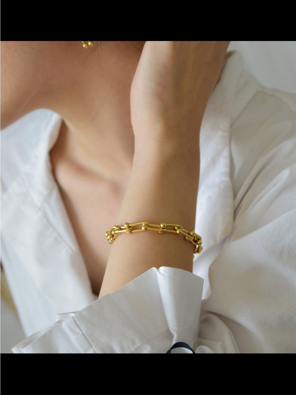 ✨ GOLD U LINK BRACELET  ✨